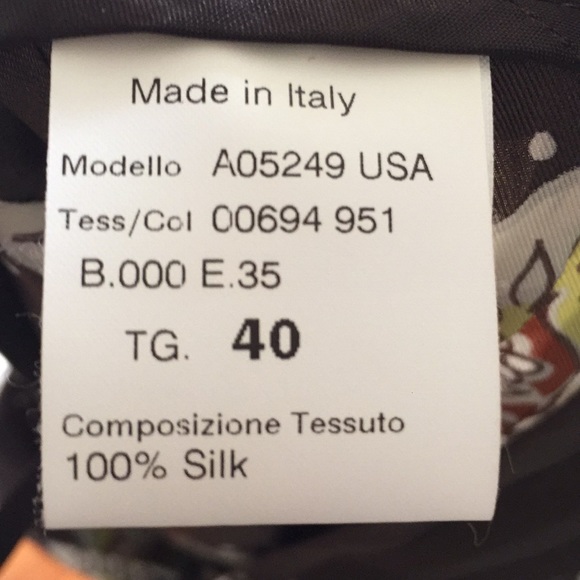 100% Silk Peserico Skirt - Picture 5 of 5